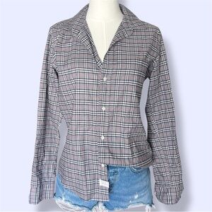 Frank & Eileen Cotton Relaxed Button-Up Barry Plaid